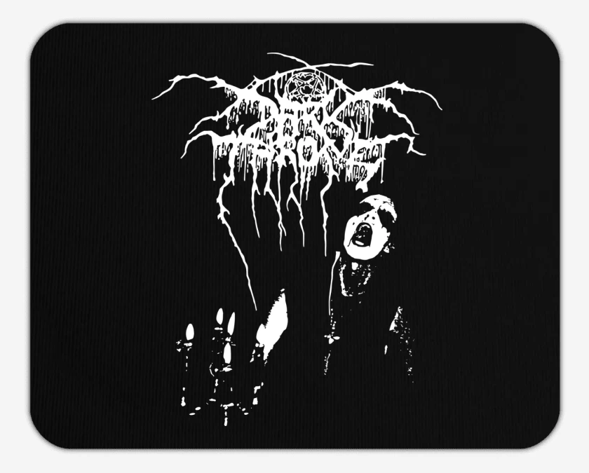 Mousepad Negro de Darkthrone Transilvania