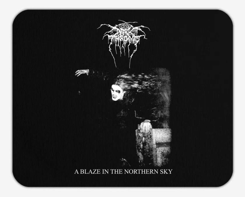 Mousepad Darkthrone A Blaze in the Norhtern Sky