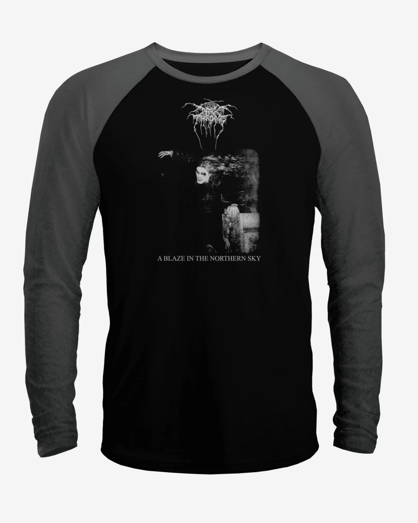 Polera Raglan Darkthrone A Blaze in the Norhtern Sky