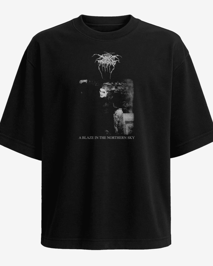 Polera Oversize Darkthrone A Blaze in the Norhtern Sky