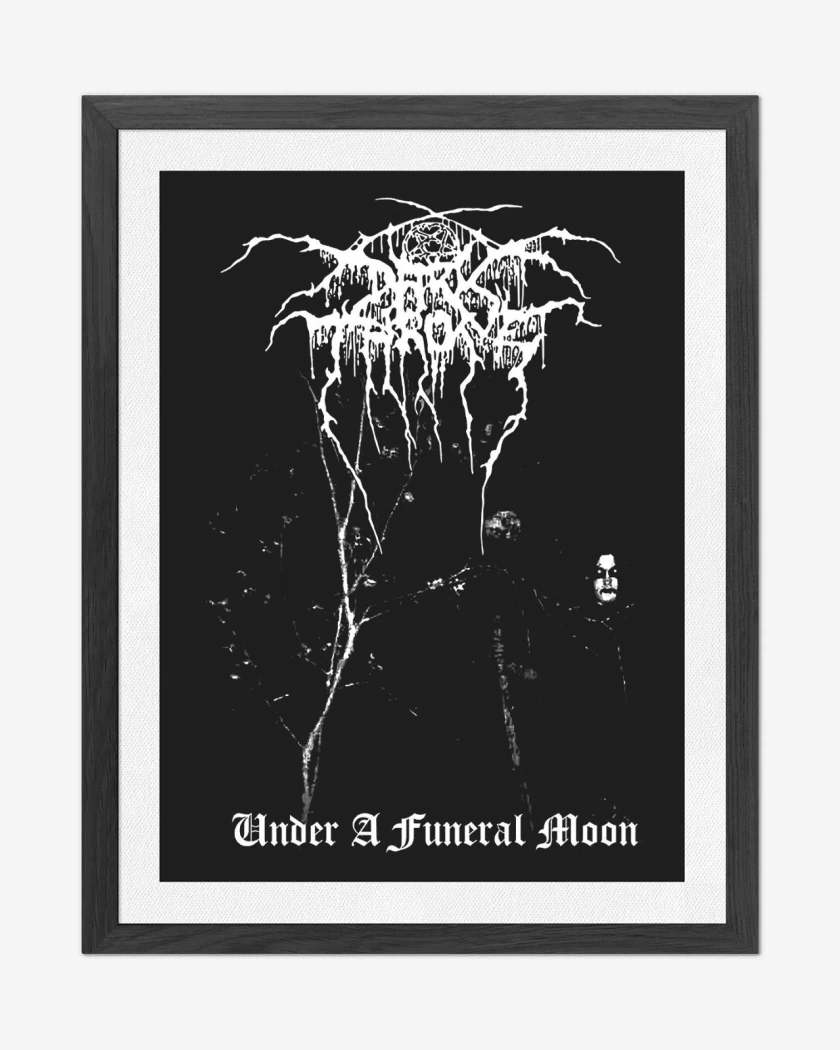 Cuadro decorativo Darkthrone Under a Funeral Moon