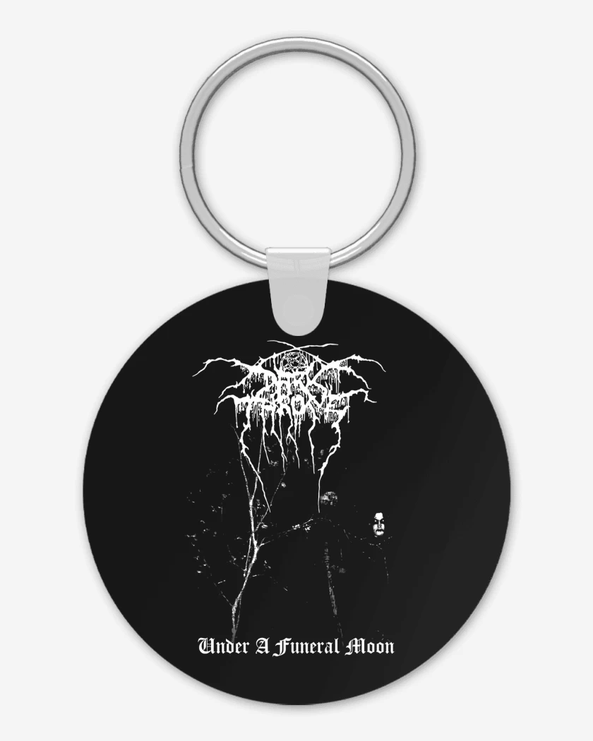 Llavero Darkthrone Under a Funeral Moon