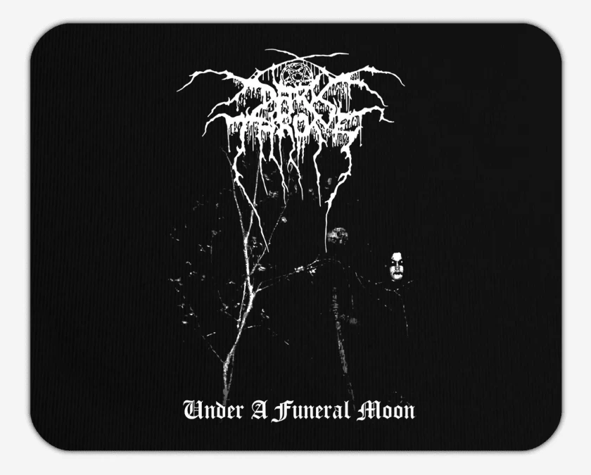 Mousepad Darkthrone Under a Funeral Moon