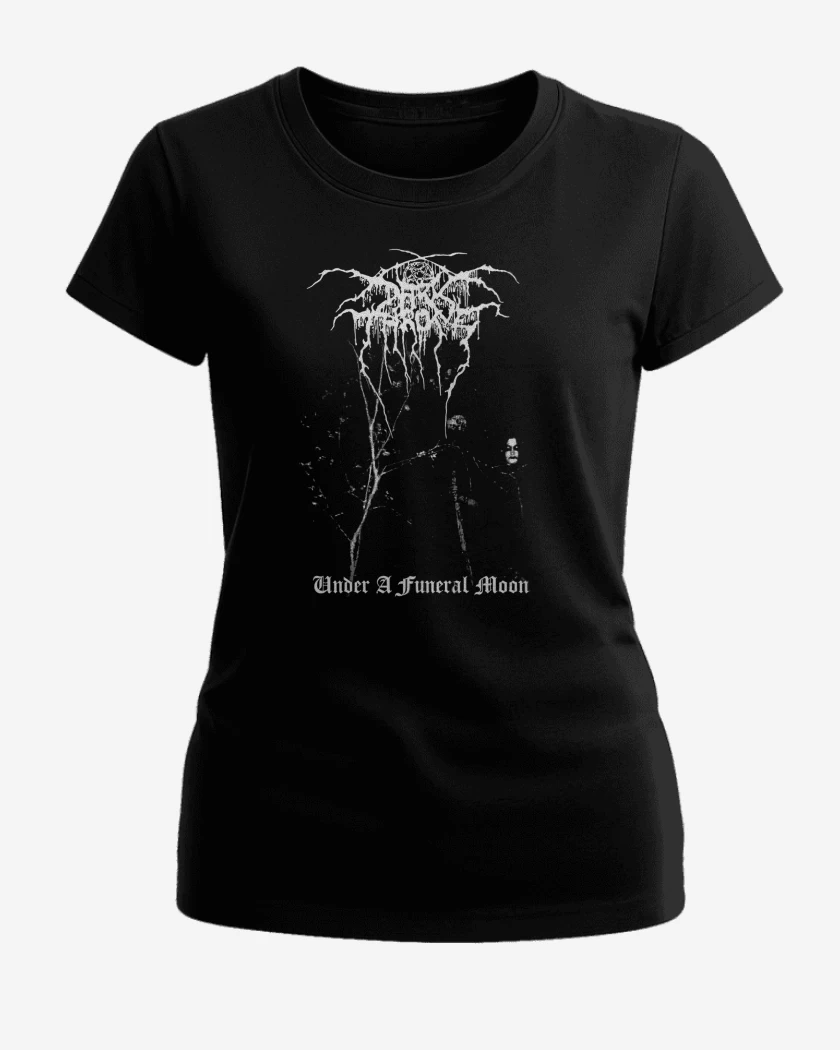Polera de Mujer Darkthrone Under a Funeral Moon