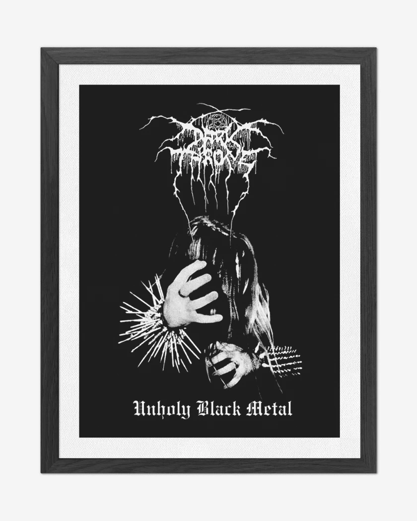 Cuadro decorativo Darkthrone Unholy Black Metal