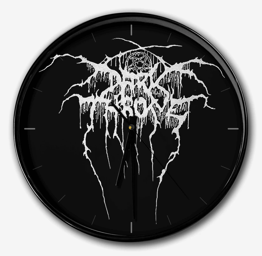 Reloj Negro de Darkthrone Logo