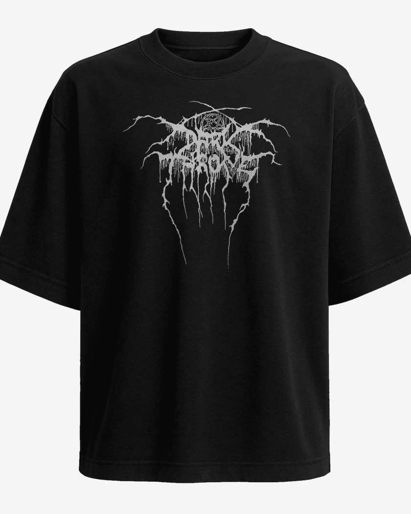 Polera Oversize Darkthrone Logo