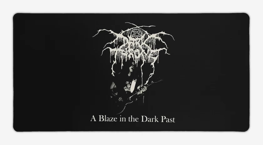 Mouse pad Gamer Darkthrone A Blaze in the Dark Past