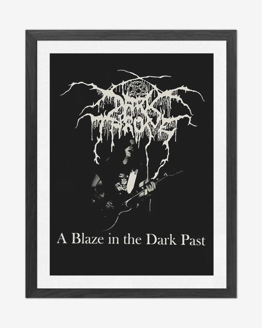 Cuadro decorativo Darkthrone A Blaze in the Dark Past