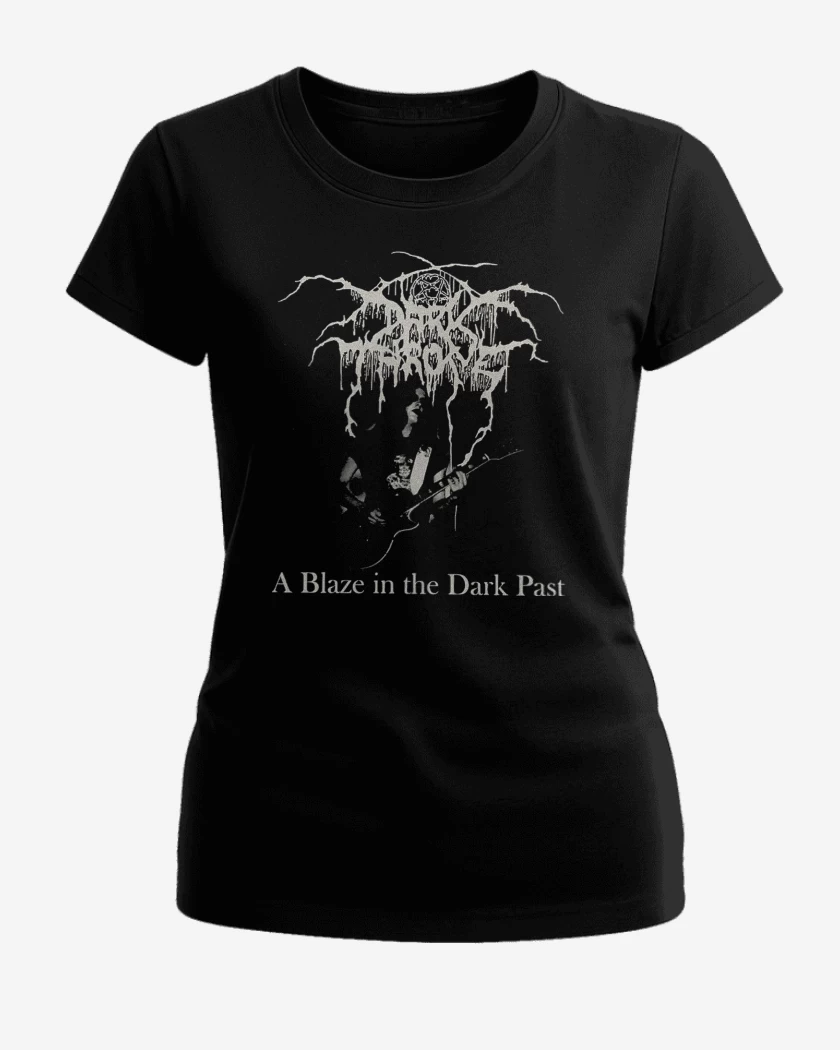 Polera de Mujer Darkthrone A Blaze in the Dark Past