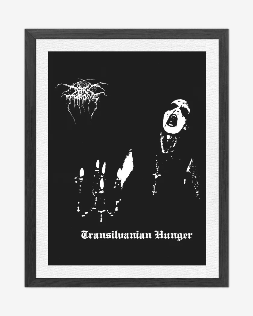 Cuadro decorativo Darkthrone Transilvanian Hunger