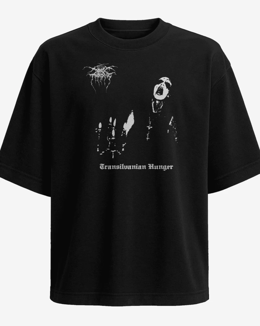 Polera Oversize Darkthrone Transilvanian Hunger