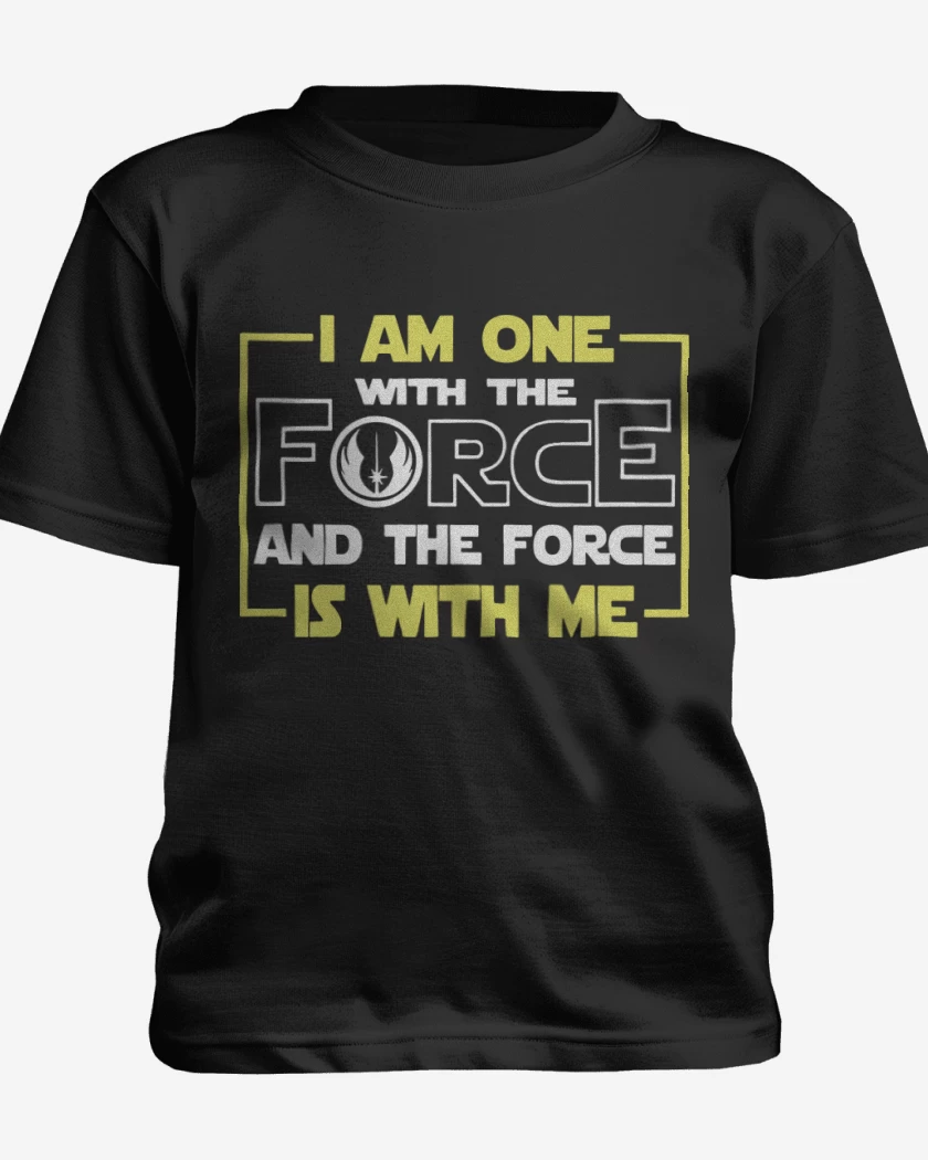 Polera de niño I am one with the force