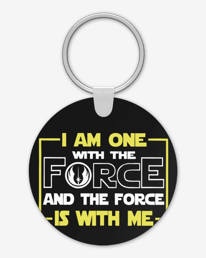Llavero I am one with the force