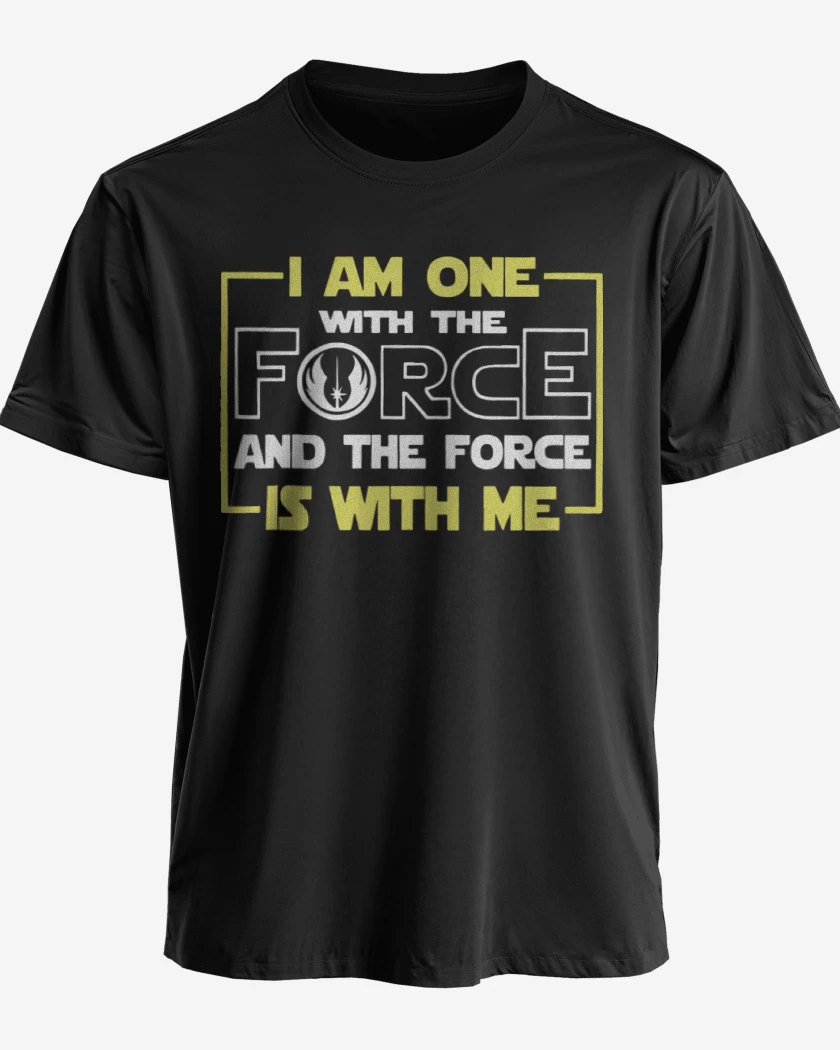 Polera premium I am one with the force