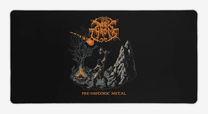 Mouse pad Gamer Darkthrone Prehistoric Metal