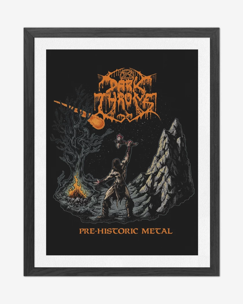 Cuadro decorativo Darkthrone Prehistoric Metal