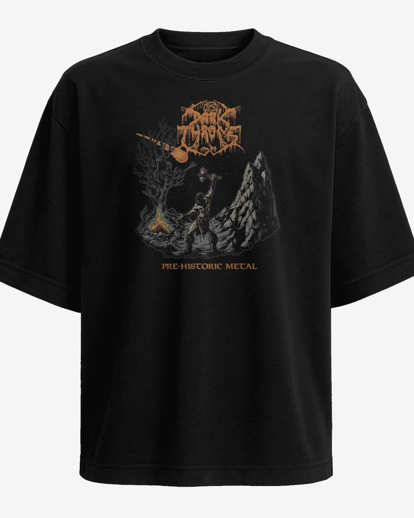 Polera Oversize Darkthrone Prehistoric Metal