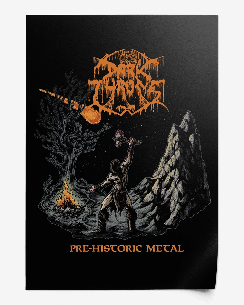 Print Darkthrone Prehistoric Metal