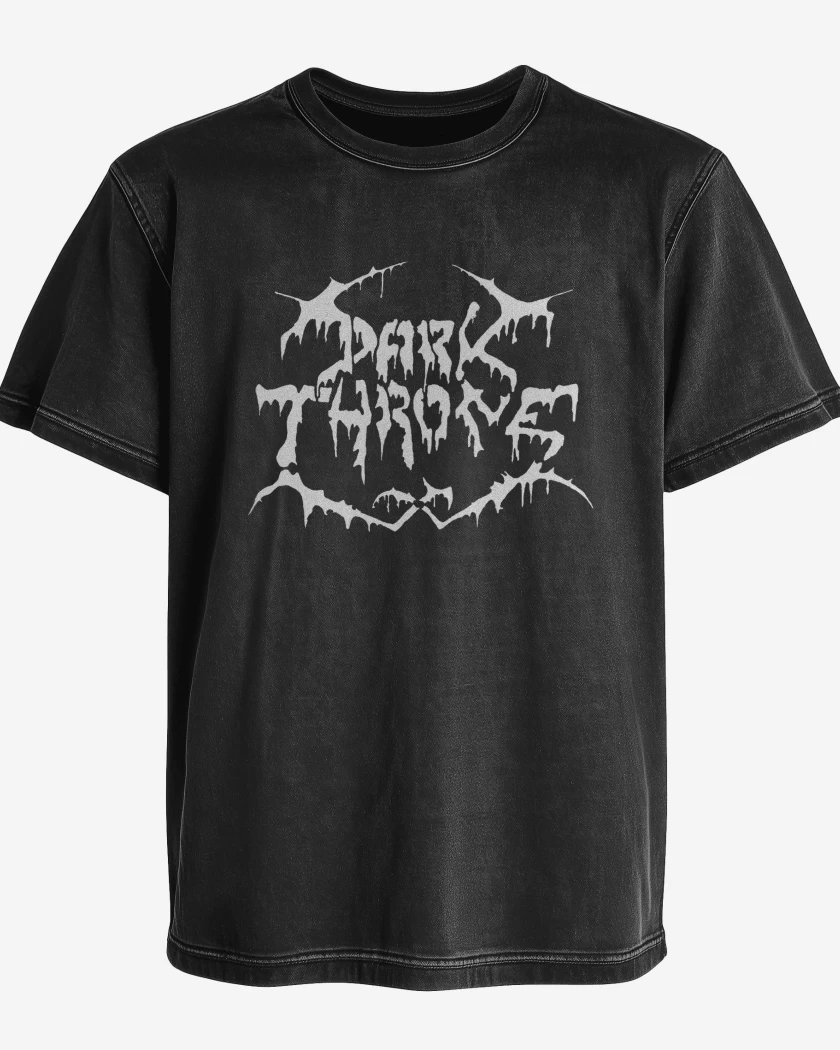 Polera desgastada Darkthrone Old Logo B
