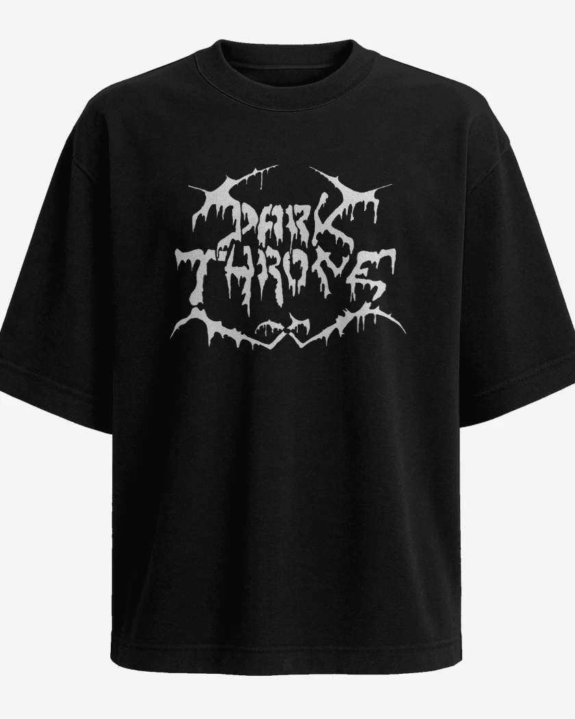 Polera Oversize Darkthrone Old Logo B