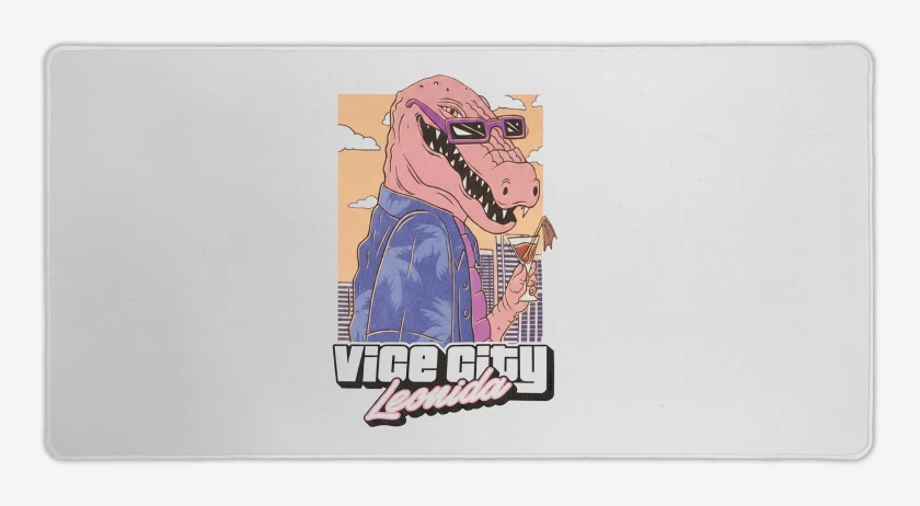 Mouse pad Gamer GTA VI Vice City Leonidas