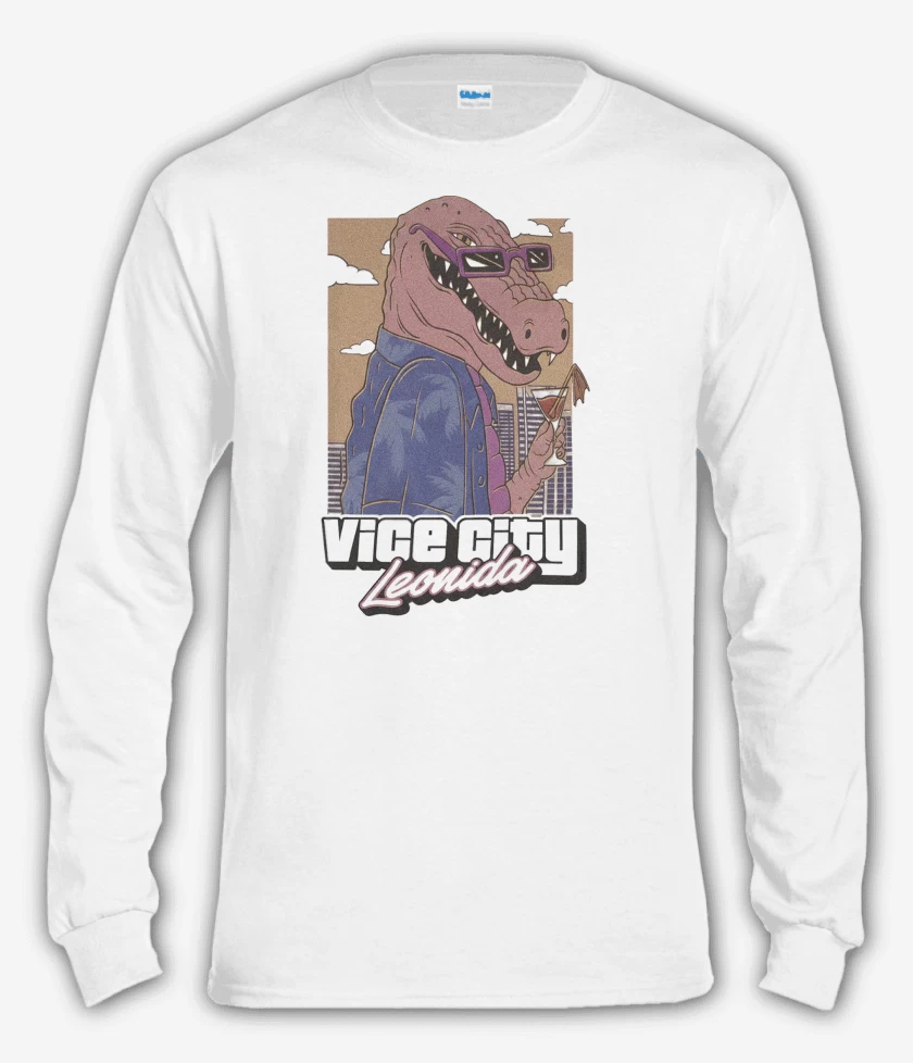 Polera manga larga GTA VI Vice City Leonidas