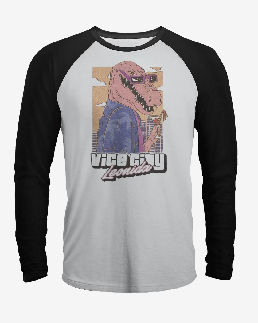 Polera Raglan GTA VI Vice City Leonidas