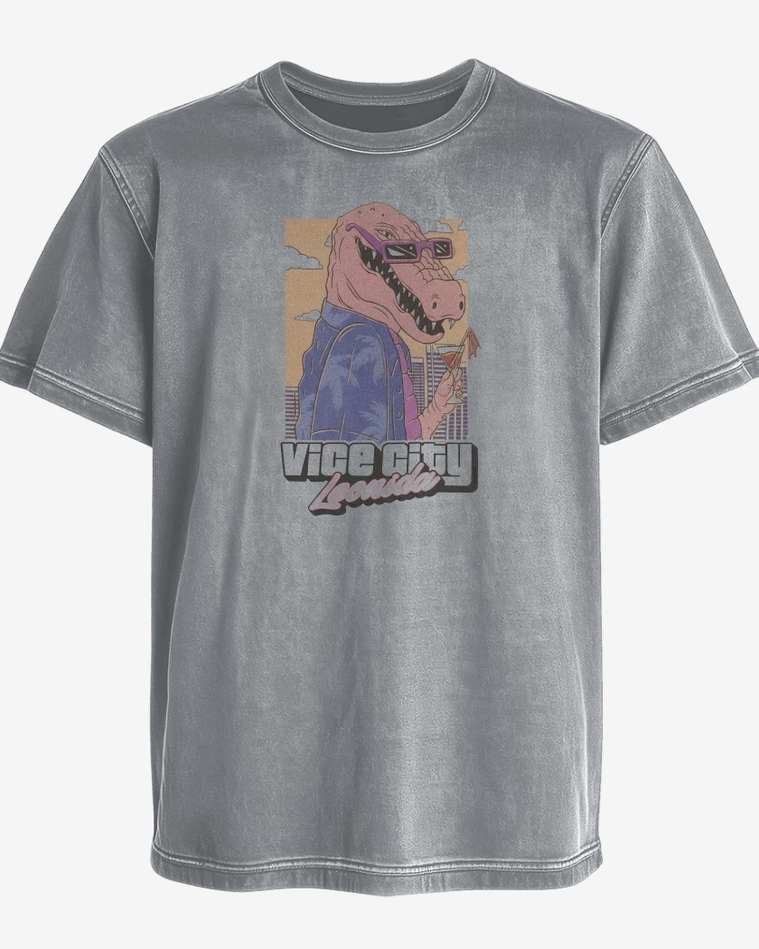 Polera desgastada GTA VI Vice City Leonidas