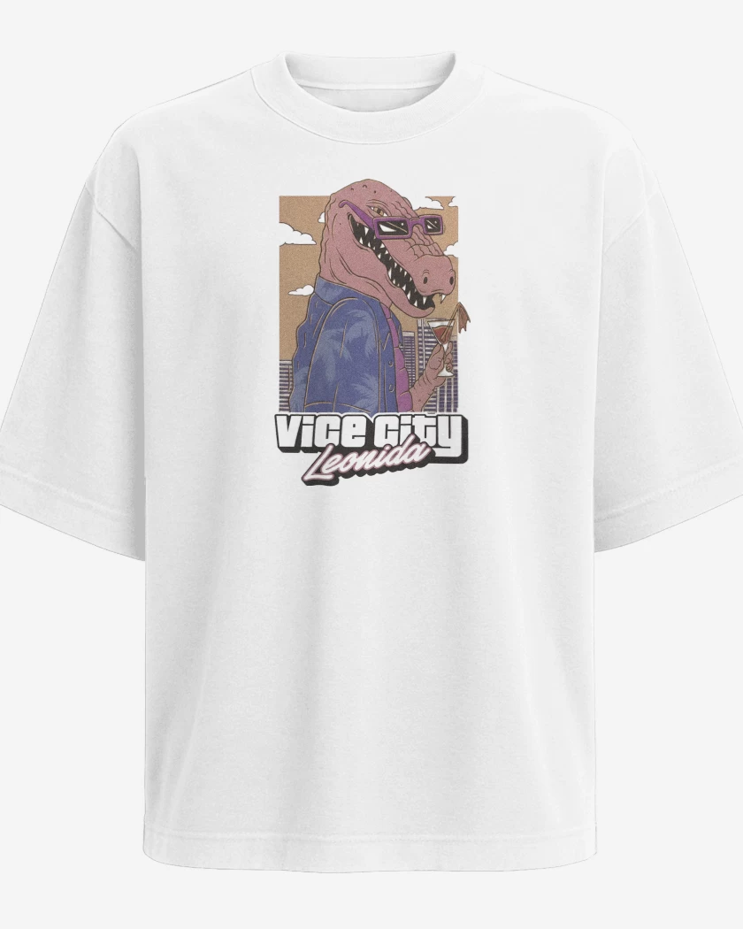 Polera Oversize GTA VI Vice City Leonidas