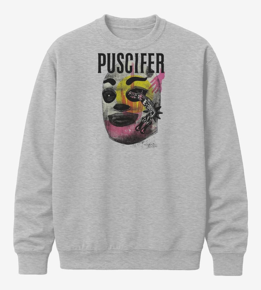 Poleron polo Puscifer Lucha Libre Mask