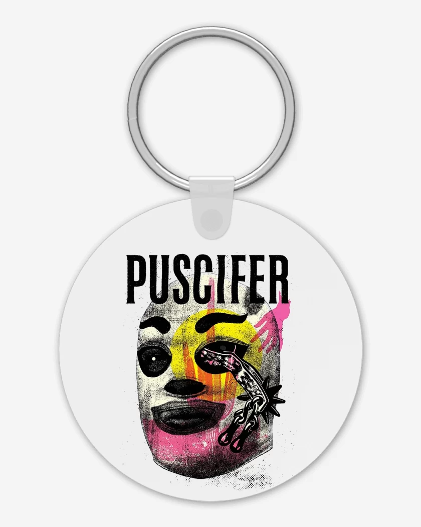 Llavero Puscifer Lucha Libre Mask