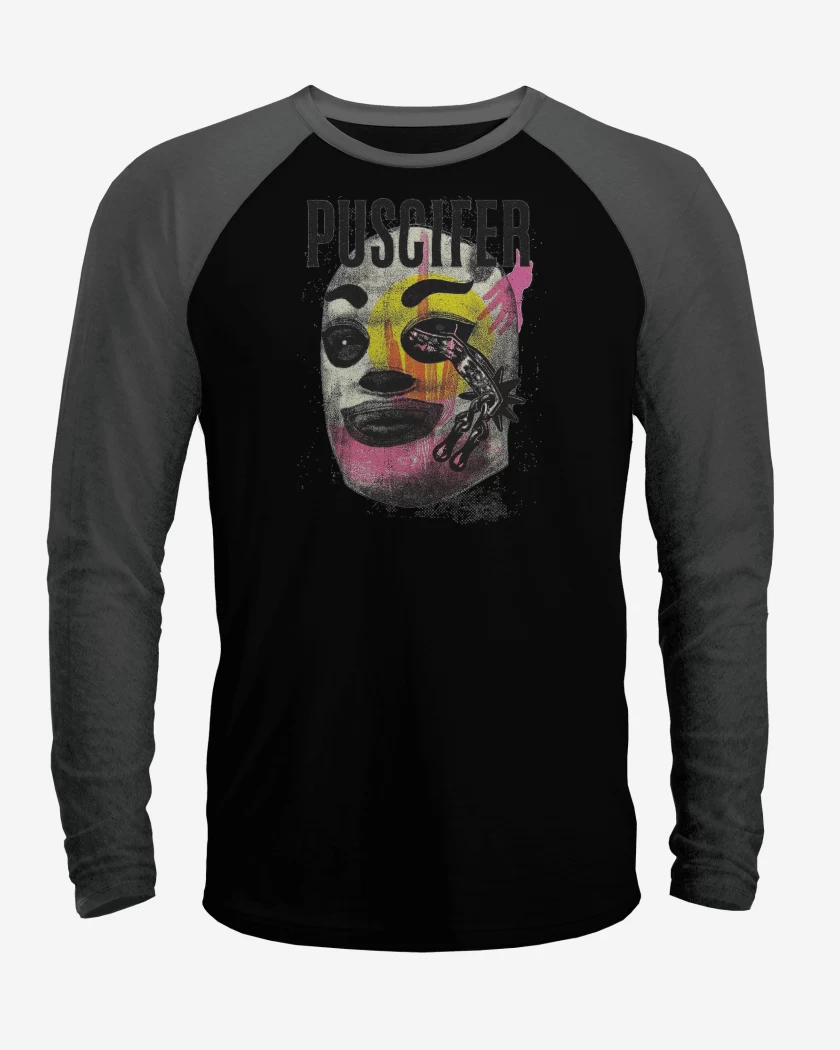 Polera Raglan Puscifer Lucha Libre Mask