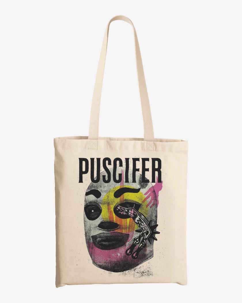 Totebag Puscifer Lucha Libre Mask