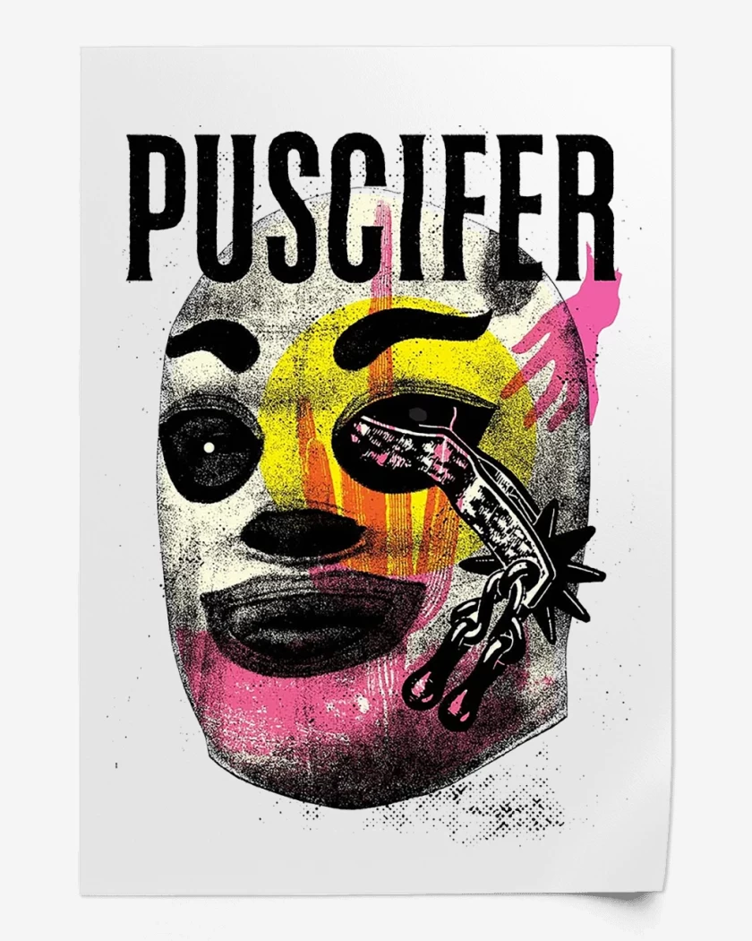 Print Puscifer Lucha Libre Mask