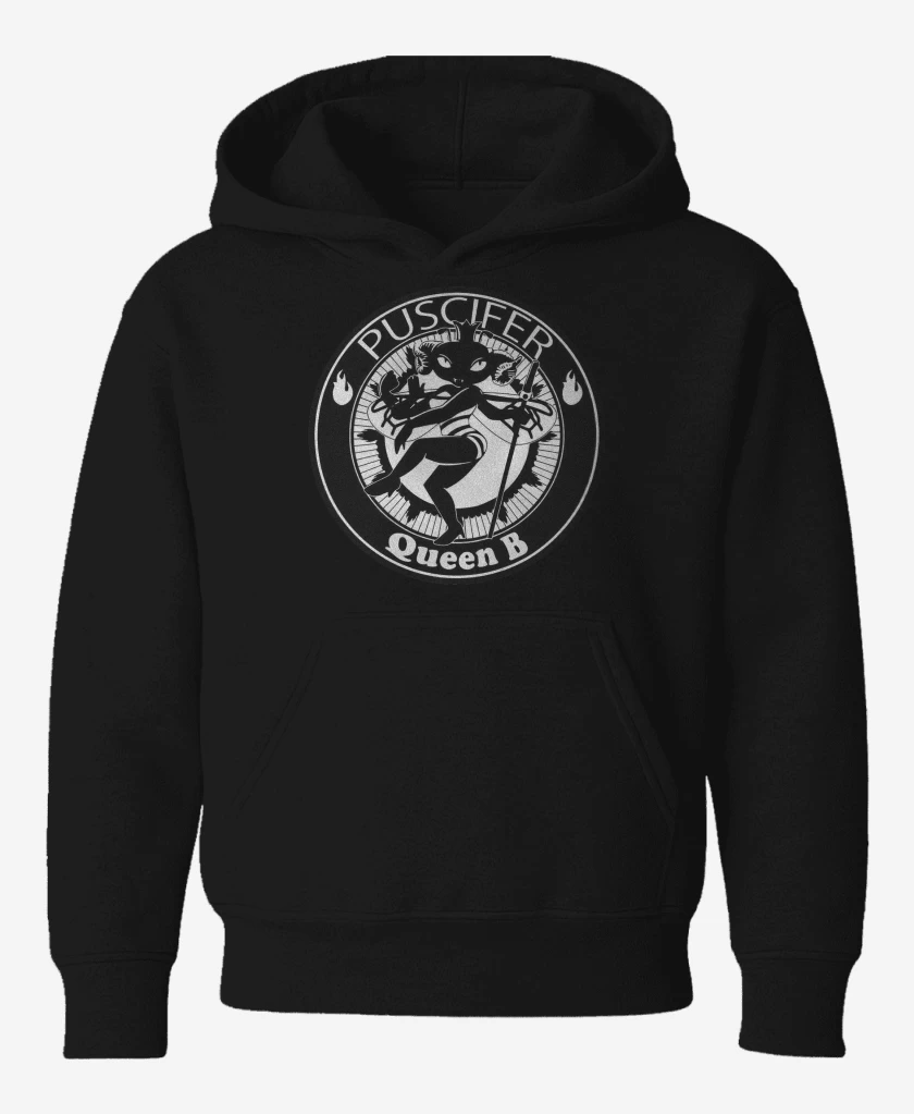 Poleron de niño Negro de Puscifer Queen B