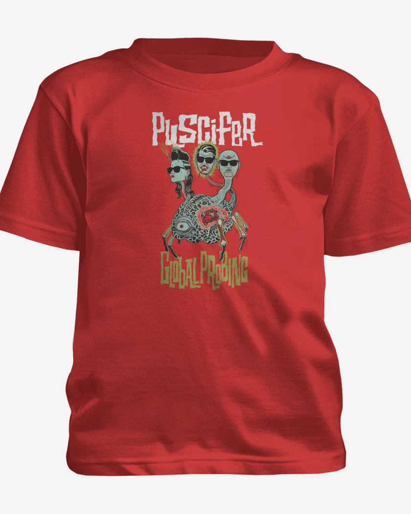 Polera de niño Puscifer Global Probing