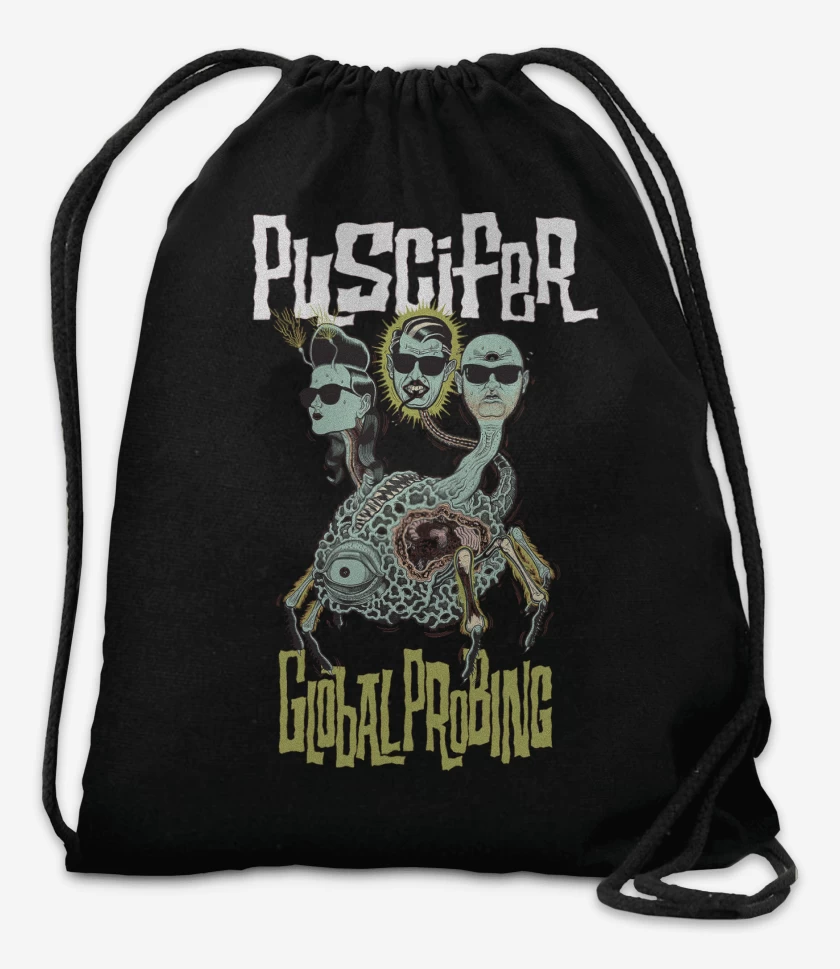 Mochila Negro de Puscifer Global Probing
