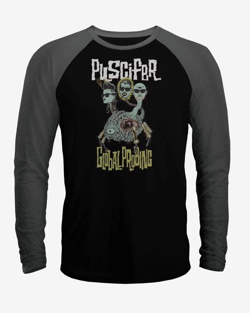 Polera Raglan Puscifer Global Probing