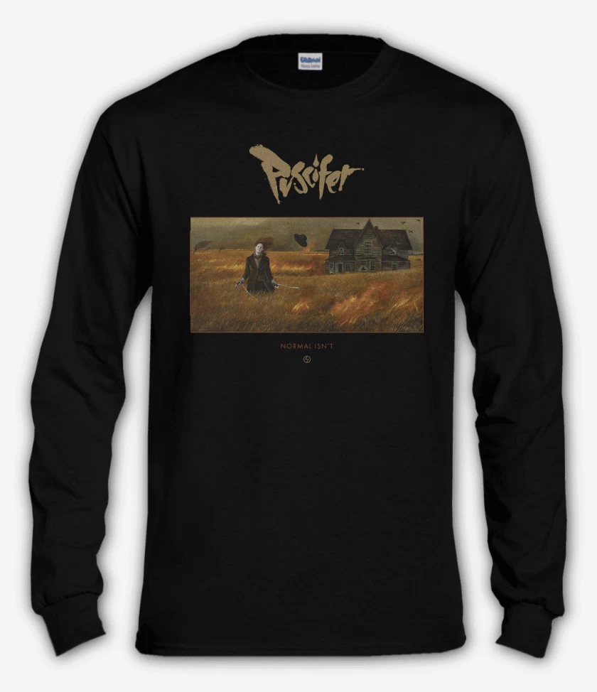 Polera manga larga Negro de Puscifer Normal Isnt