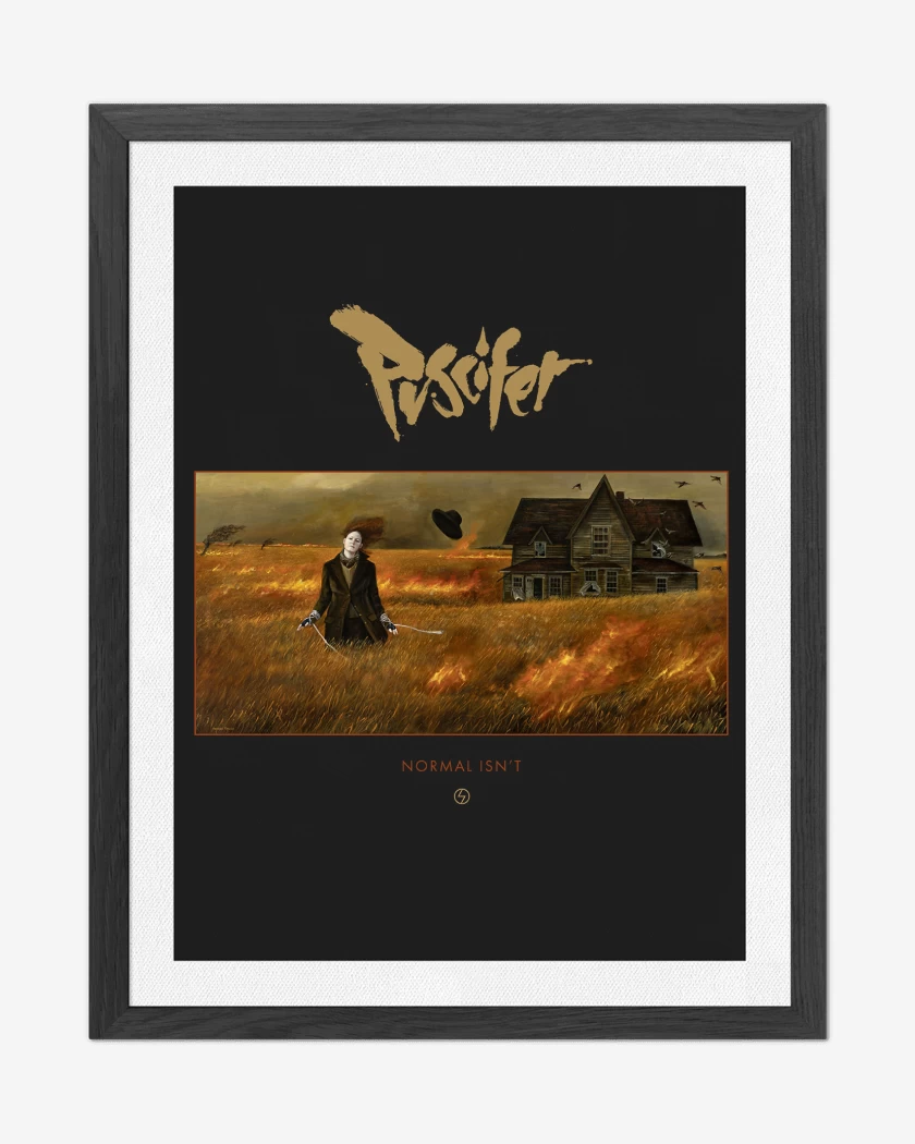 Cuadro decorativo Negro de Puscifer Normal Isnt