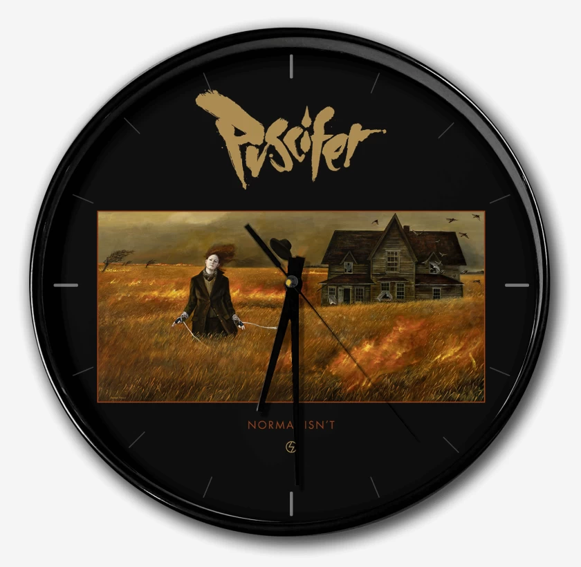 Reloj Negro de Puscifer Normal Isnt
