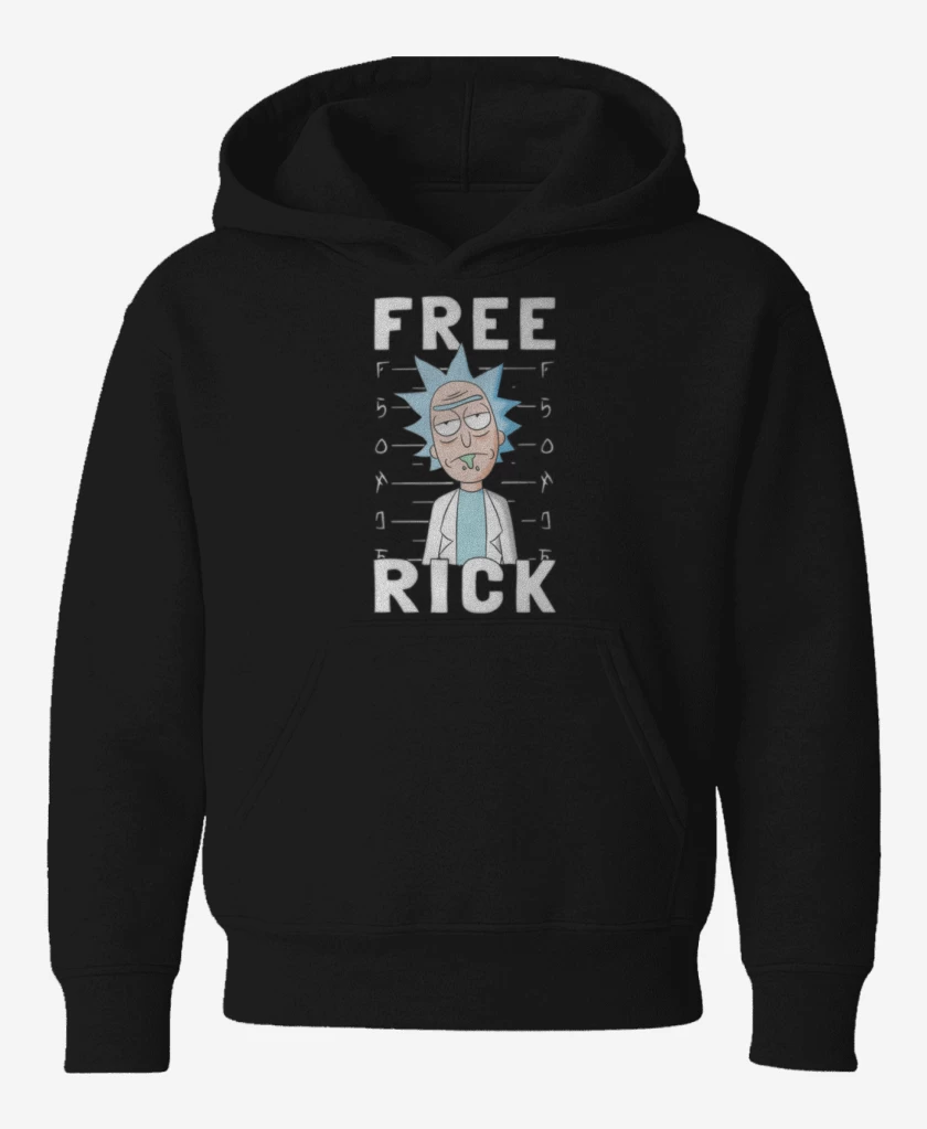 Poleron de niño Negro de Free rick