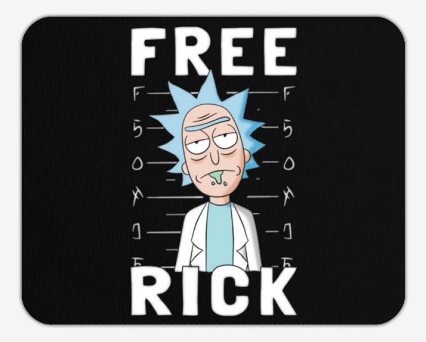 Mousepad Free rick