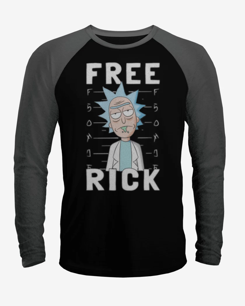Polera Raglan Free rick