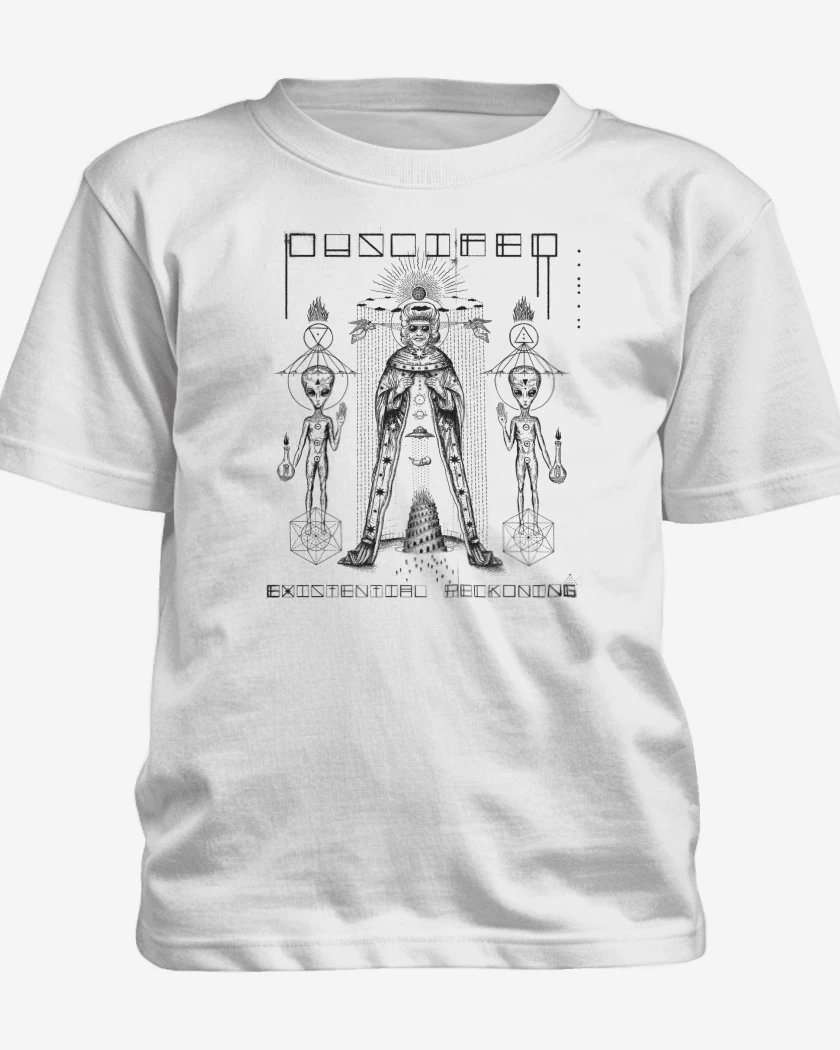 Polera de niño Blanco de Puscifer Existencial Reckoning