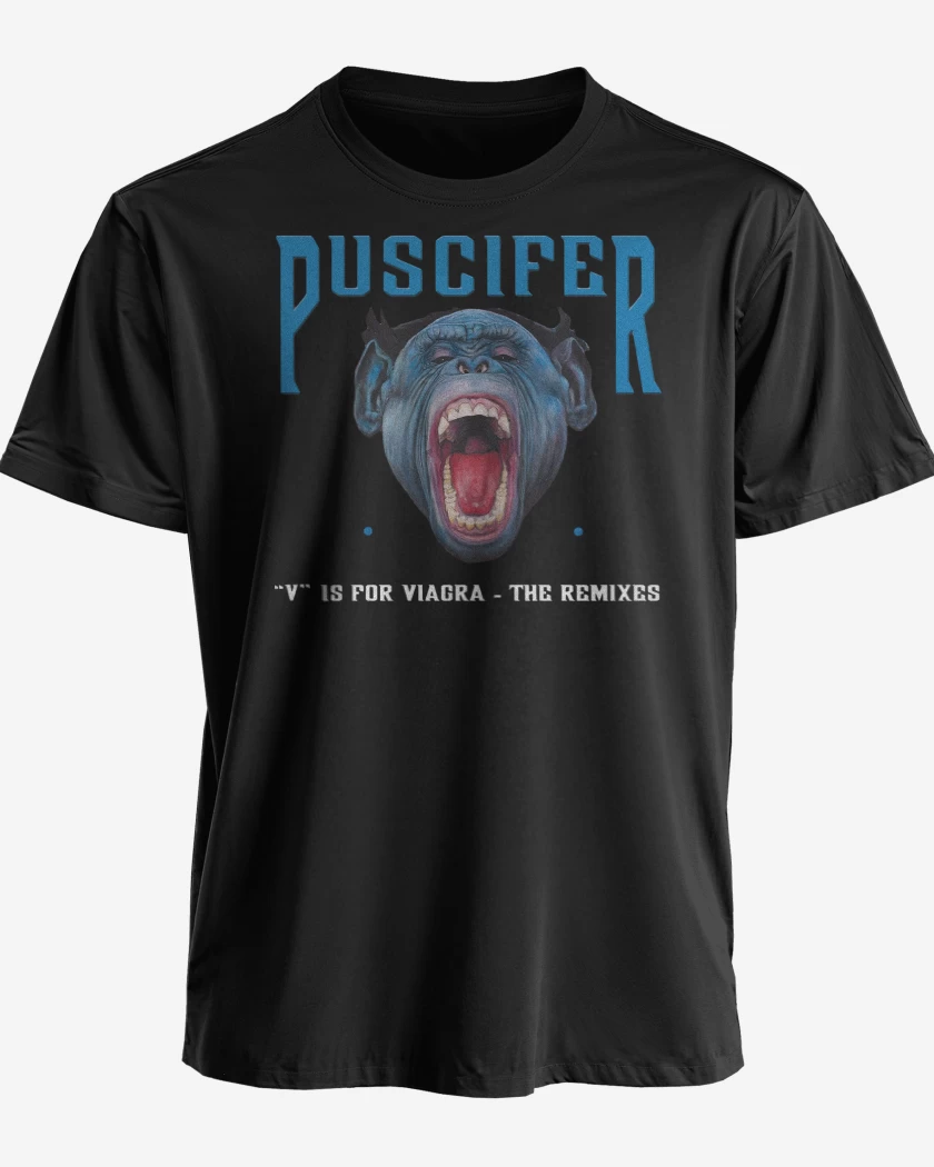 Polera premium Negro de Puscifer V is For V