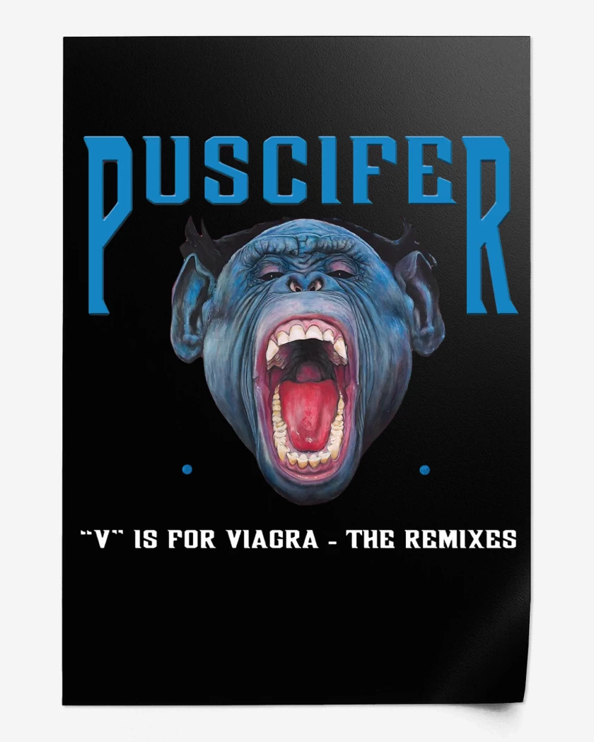 Print Puscifer V is For V