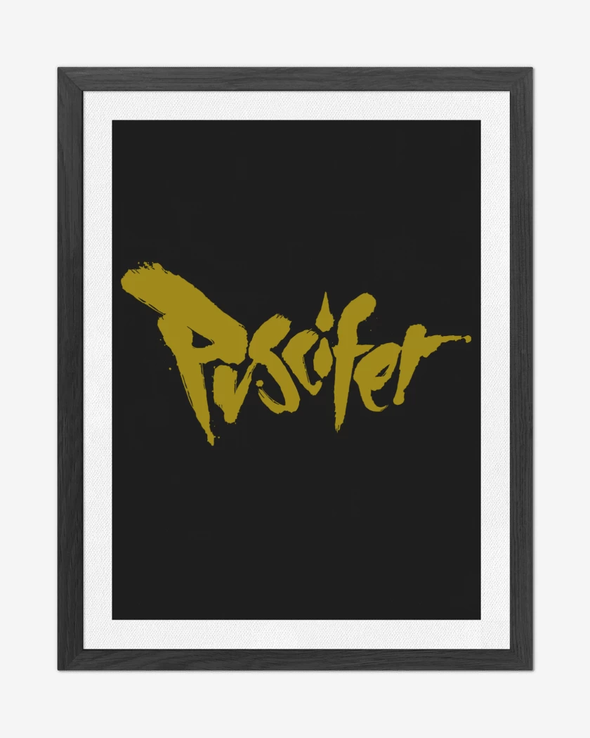 Cuadro decorativo Negro de Puscifer Logo II