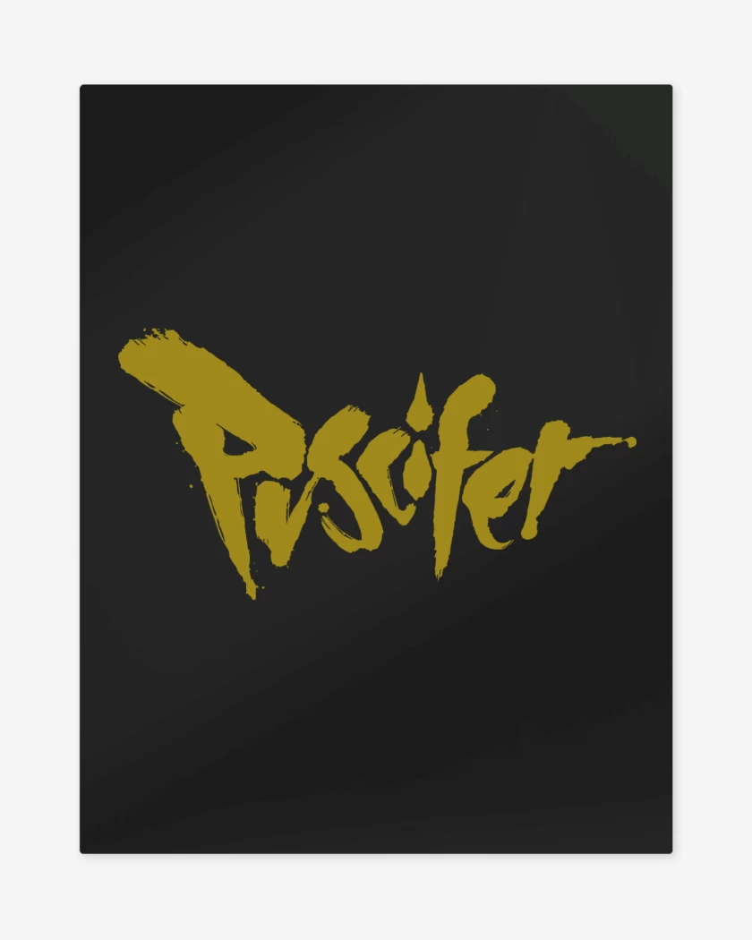 Print metalico Negro de Puscifer Logo II